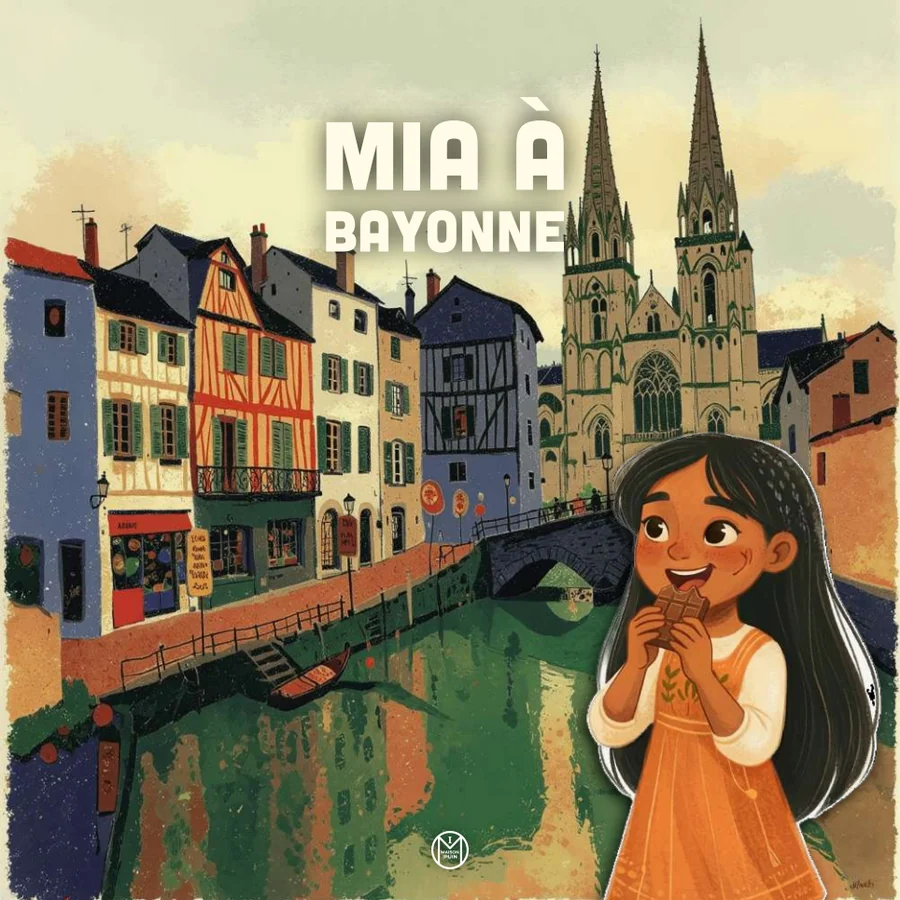 Couverture du livre Mia à Bayonne