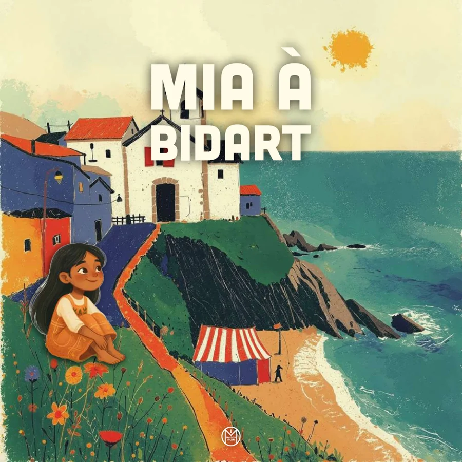 Couverture du livre Mia à Bidart