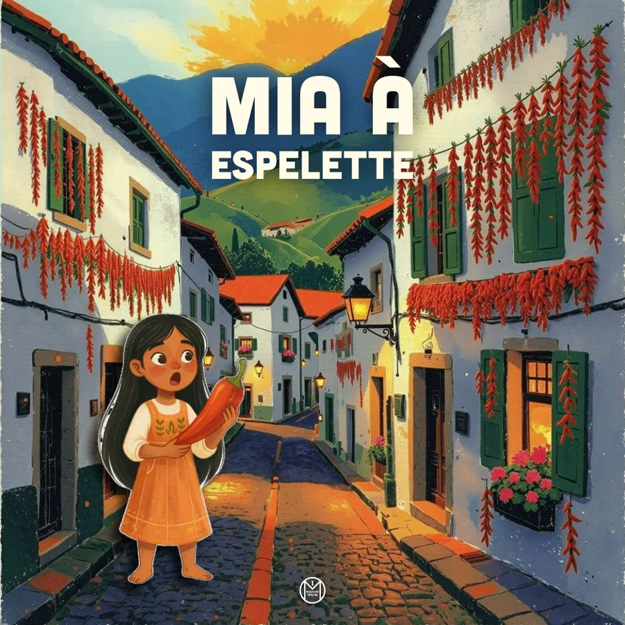 Couverture du livre Mia à Espelette
