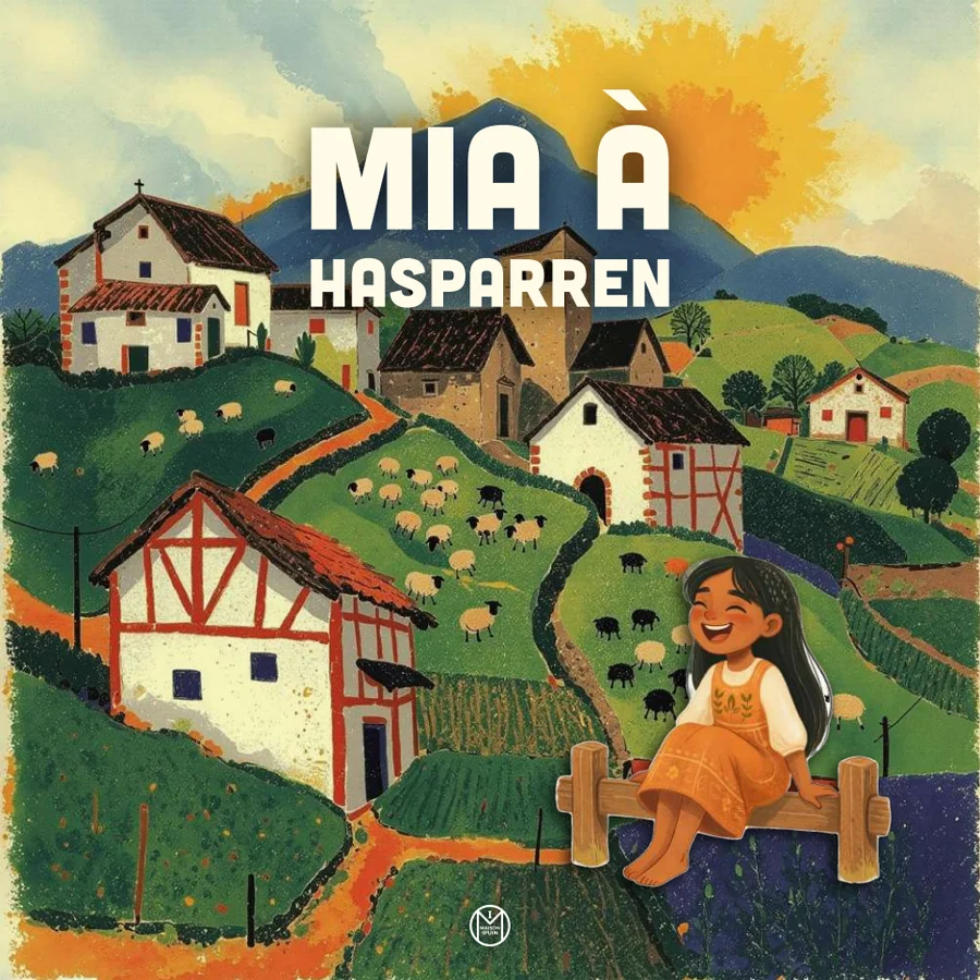 Couverture du livre Mia à Hasparren
