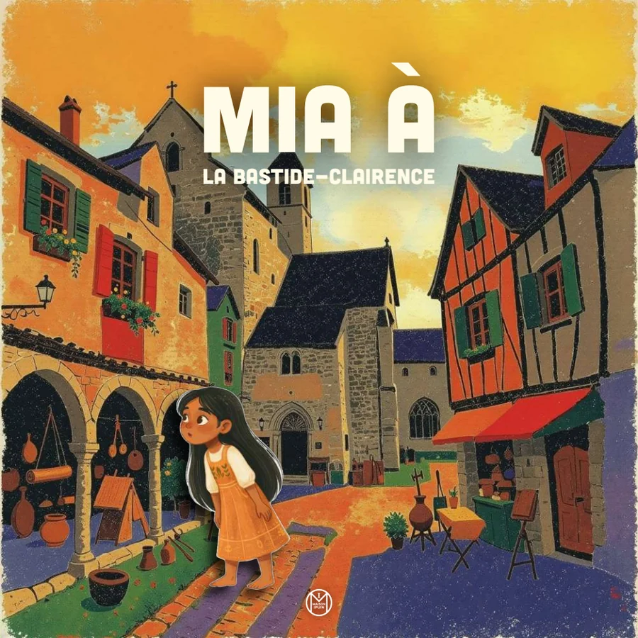 Couverture du livre Mia à La Bastide-Clairence