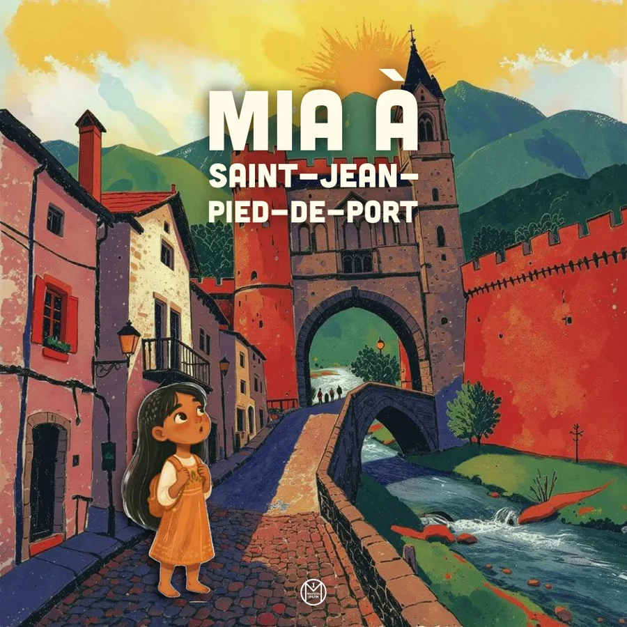 Couverture du livre Mia à Saint-Jean-Pied-de-Port